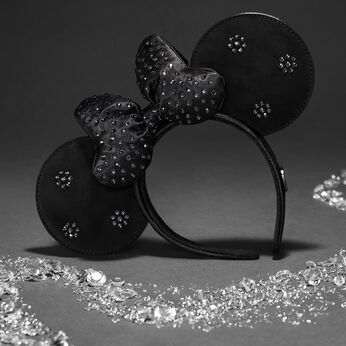 Limited Edition Minnie Mouse Swarovski® Crystals Ear Headband, Image 1